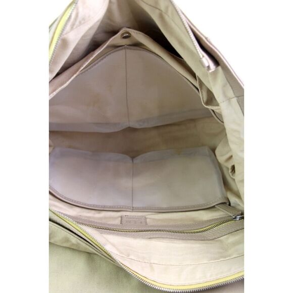 LRG FEM BEIGE TAUPE GENUINE LEATHER FLAP SHOULDER BAG X-BODY HANDBAG HOBO PURSE - Picture 9 of 16